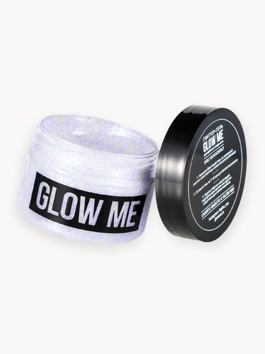 Глиттер гель GLOW ME Сакура 100 мл