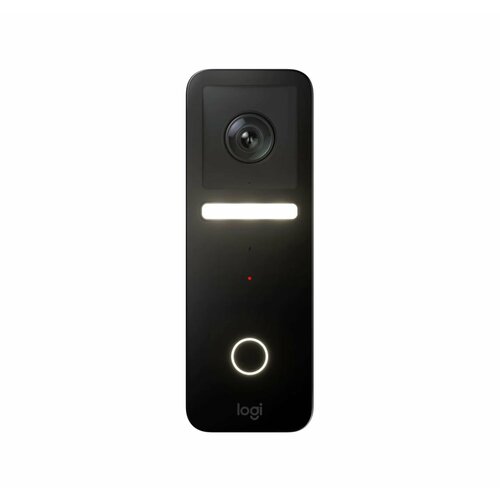 Умный дверной звонок Logitech Circle View Doorbell Black HomeKit Secure Video 961-000484