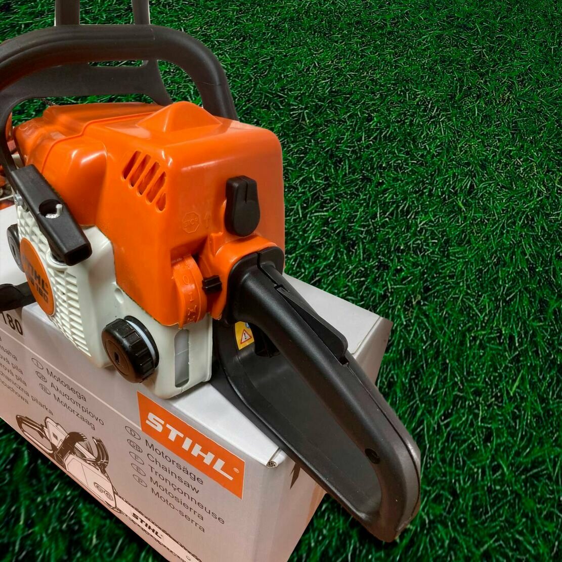 Бензопила STIHL MS 180/Штиль 180,комбо набор +масло2т+ напильник (3шт) - фотография № 2