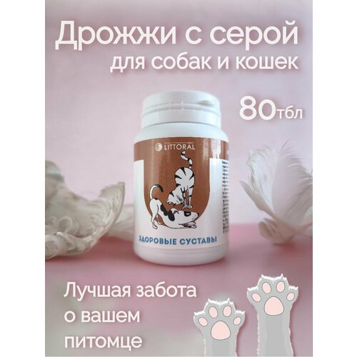 Витамины для кошек и собак здоровые суставы 80 таблеток кормовая добавка с витаминами для крупных собак unitabs бреверскомплекс с пивными дрожжами и коэнзимом q10 200 таб