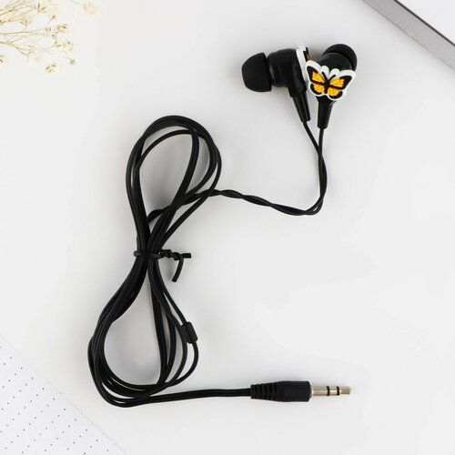 Наушники проводные Бабочки мод VBT 129 120 см 360₽