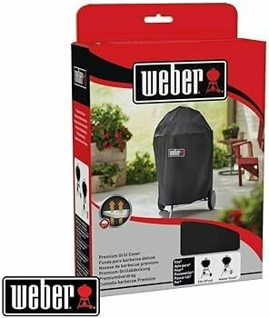 Чехол Weber 7143 для угольных грилей 57 см черный 68.6 см 63.5 см 88.9 см 57 см 688 г — фото 1