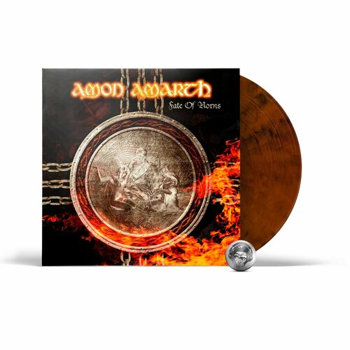 Amon Amarth - Fate Of Norns (coloured) (LP) 2022 Ochre Brown Marbled Виниловая пластинка amon amarth once sent from the golden hall coloured lp 2022 smoke grey marbled виниловая пластинка