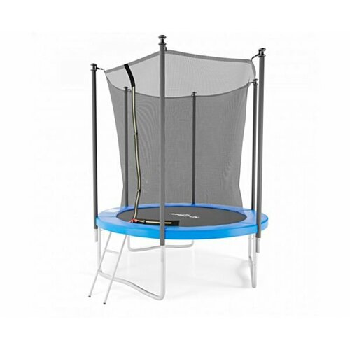 Батут с внутренней защитной сеткой DFC Trampoline STOCK 6 ft JUMP4FUN синий батут с внешней защитной сеткой dfc 6 ft green