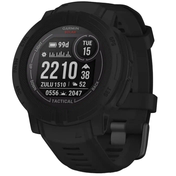 Garmin Умные часы Garmin Instinct 2 Solar (010-02627-03), черный