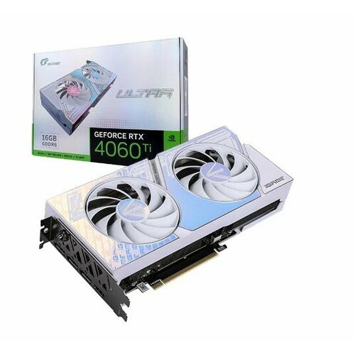 Видеокарта Colorful GeForce RTX 4060 Ti Ultra W DUO OC 16GB-V 16GB RTX 4060 Ti Ultra W DUO OC 16GB-V 6776000₽