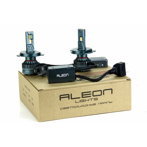 Светодиодные лампы ALEON H4, 12V, 50W, 6000К