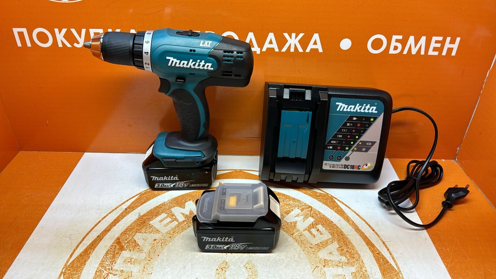 Аккумуляторная дрель Makita DDF 453 RF