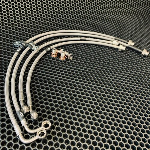 Комплект армированных тормозных шлангов для HYUNDAI EQUUS 13 (2013-2015)