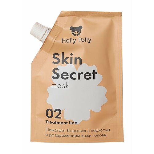 Успокаивающая маска для кожи головы Holly Polly Skin Secret Mask маска для кожи головы успокаивающая holly polly mask skin secret 100 мл