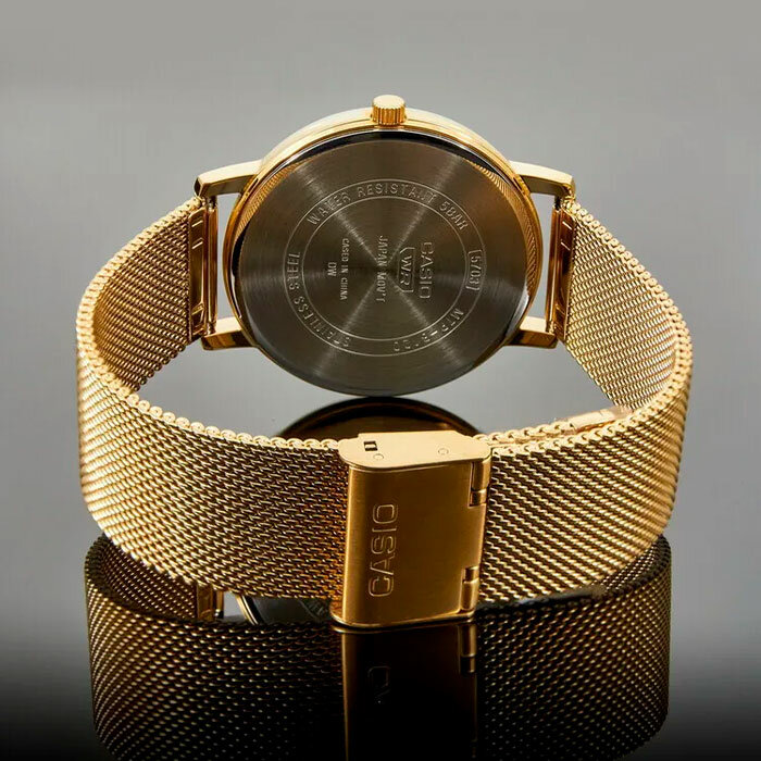 Наручные часы CASIO, золотой/зеленый — фото 1