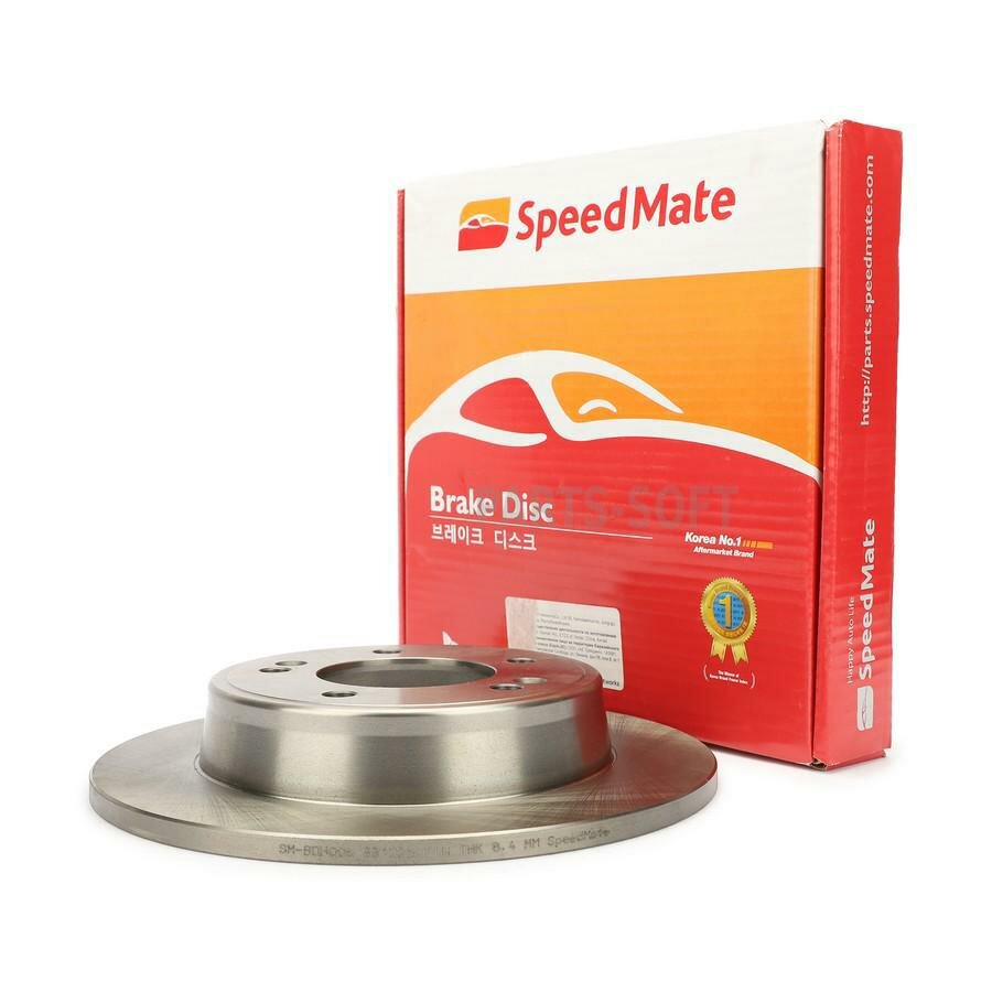 SPEEDMATE SM-BDH006 Диск торм. зад. HYUNDAI (Creta) (2WD) (2016-), Elantra MD, UD) (2011-) (i30 GD) (2011-)/KIA (Cerato YD)