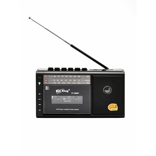 Портативная кассетная мини-магнитола с блютуз и поддержкой USB и microSD PuXing PX-3500BT 3290₽