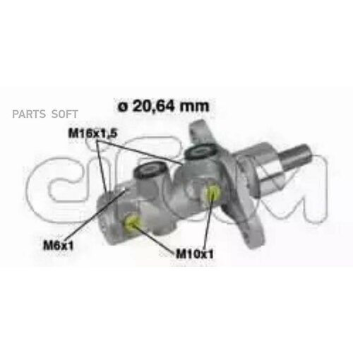 CIFAM 202-346 202-346_5851002000 г торм ци Hyundai Atos 10 12V 98 8084₽