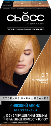 SYOSS Color Краска для волос 8-7 Карамельный блонд
