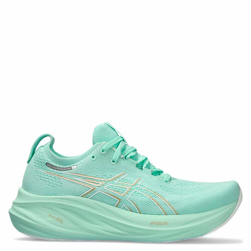 фото Кроссовки asics, размер 6.5, зеленый