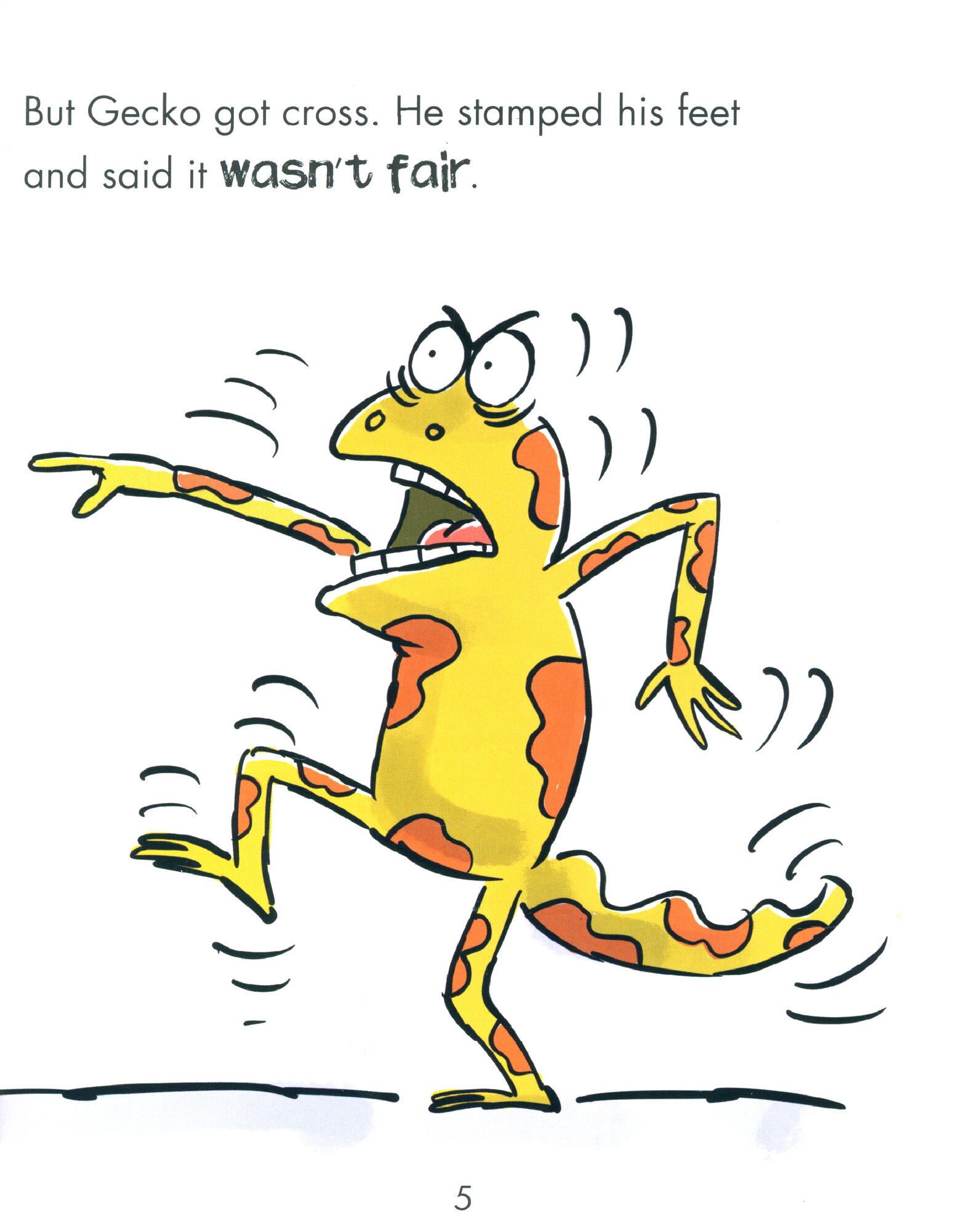 Gecko is Frustrated - A book about keeping calm - фото №2