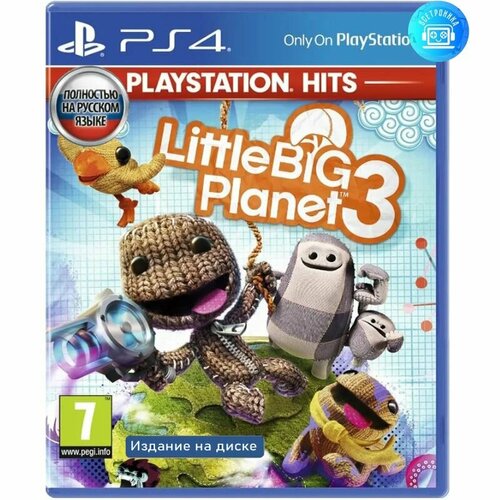 Игра LittleBigPlanet 3 (PS4) Русская версия