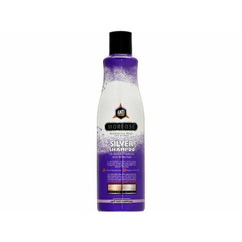 Шампунь для нейтрализации желтизны Morfose SILVER SHAMPOO