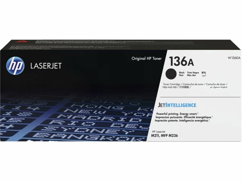 Картридж для лазерного принтера HP 136A Black (W1360A)