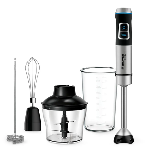 Погружной блендер BRAYER 1257BR 1500 Вт титановые лезвия BR1257 486800₽