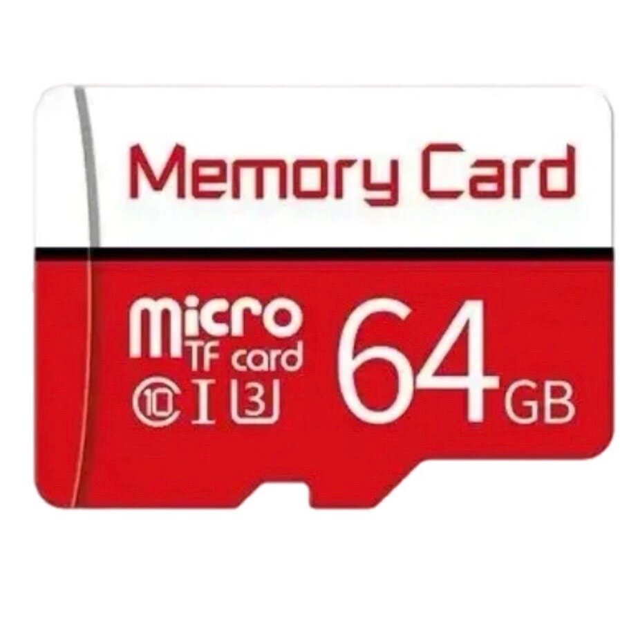 Карта памяти Micro SD HC 64гб/ 64GB для видеорегистратора; телефона