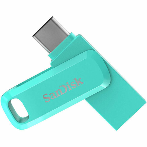 SanDisk флеш накопитель 128Gb SanDisk Dual Drive Go USB Type-C (SDDDC3-128G-G46G) green флеш накопитель 256gb sandisk ultra dual drive go usb 3 1 usb type c pink sdddc3 256g g46pc