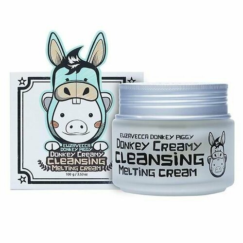 Крем для лица очищающий Elizavecca Donkey Piggy Donkey Creamy Cleansing Melting Cream