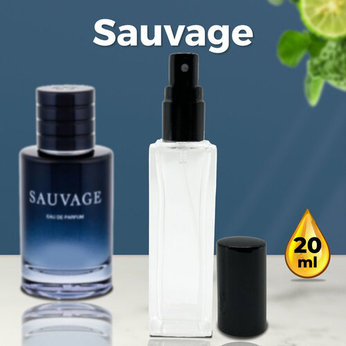 Gratus Parfum Savage духи мужские масляные 20 мл (спрей) + подарок