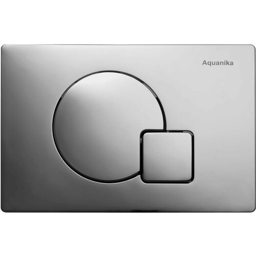 Смывная клавиша AQUANIKA BASIC 010210 два режима слива Q-type хром 1600₽