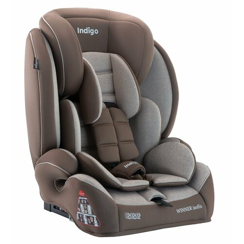 Автокресло Indigo Winner, бежевый/коричневый