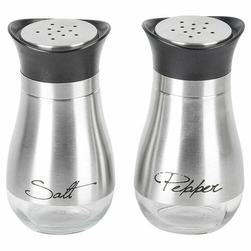 Набор для специй nouvelle daily 2 предмета стекло металл 1597₽