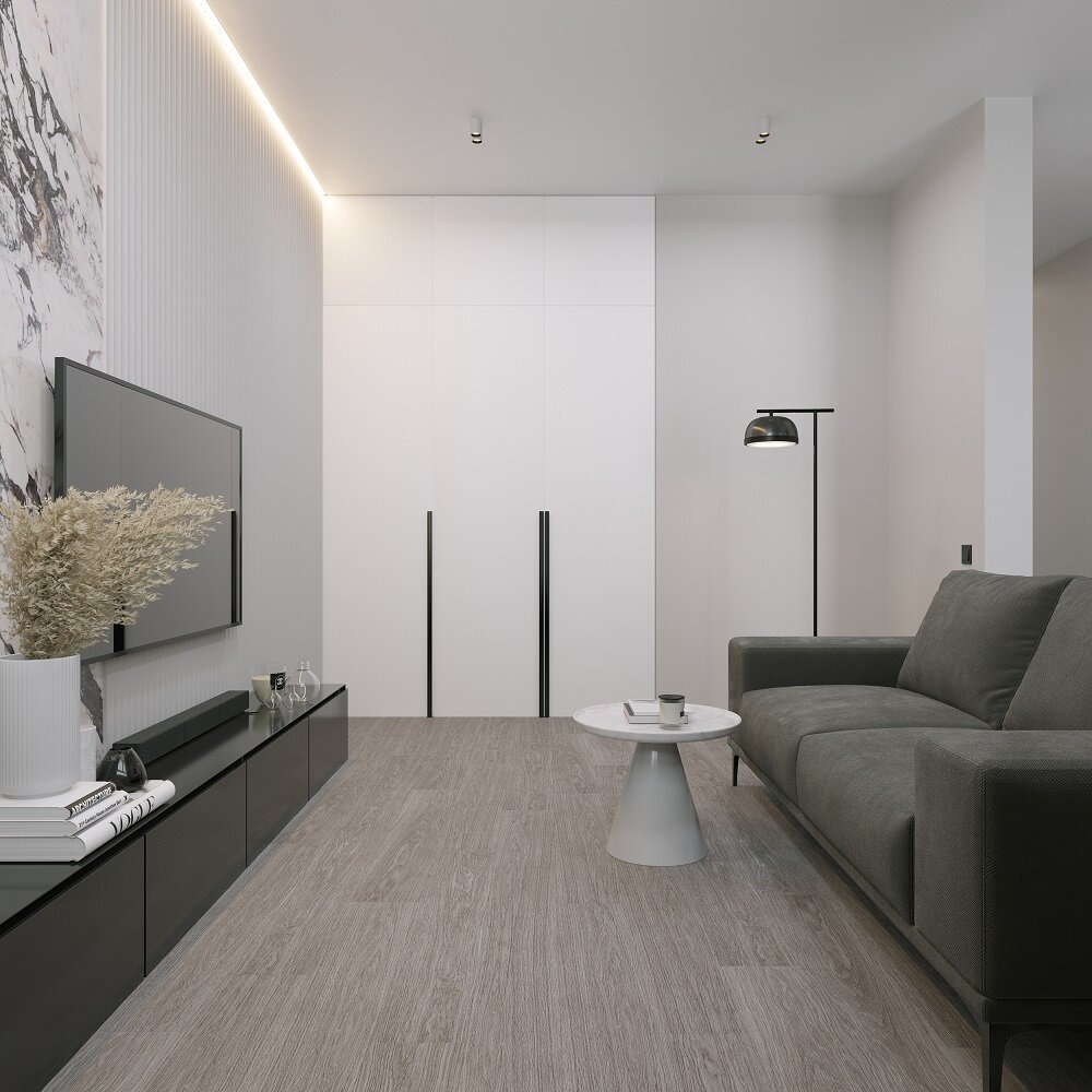 фото SPС плитка Uniquartz Дуб Амелиа, 43-й класс, толщина 3,6 мм, площадь 2,23 кв м