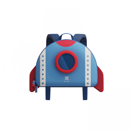 Рюкзак zoy zoii, фактура гладкая, голубой