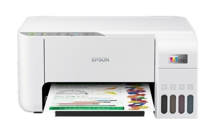 Принтер струйный МФУ EPSON L3216 (СНПЧ, А4,4цв,33/15стр./мин,5760x1440,600*1200, USB 2.0) 003 белый