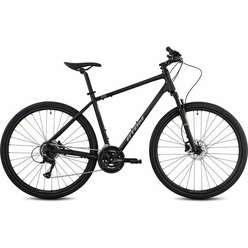 Велосипед Atom Symbiotic Cross колеса 28 рама L цвет черный 2024 52785₽