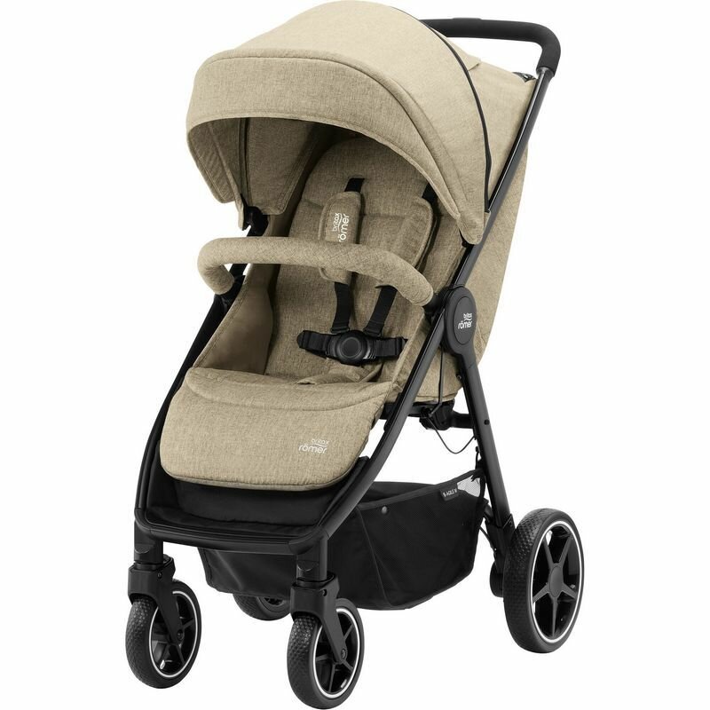 Коляска прогулочная Britax Roemer B-Agile M Linen Beige