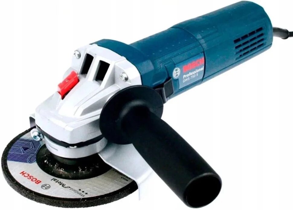 Углошлифовальная машина Bosch GWS 750-125 750Вт 11000об/мин рез. шпин: M14 d=125мм (0601394121)