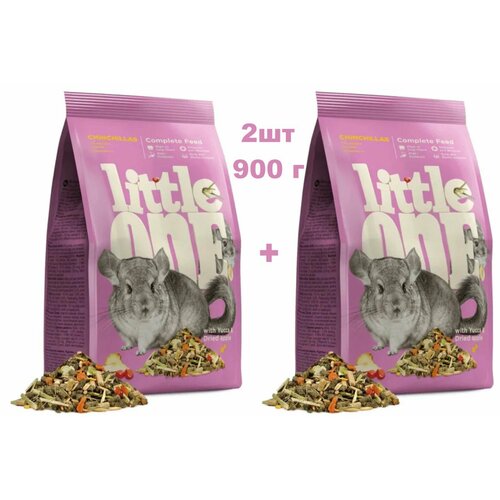 Little One Корм для шиншилл, 2шт х 900гр