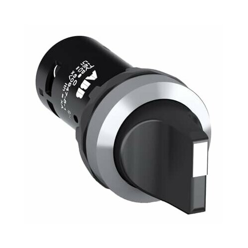 Селекторный переключатель 3-позиционный с короткой рукояткой C3SS1-30B-20 (черный) ABB 1SFA619210R3026