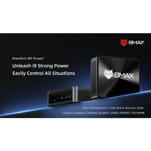 Мини ПК BMAX B9 POWER Intel® Core™ i9-12900HK 24G/1T SSD Windows 11