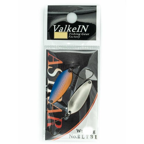 Блесна на форель VALKEIN ASTRAR 1.6гр цвет RLT31 Palatinate Blue