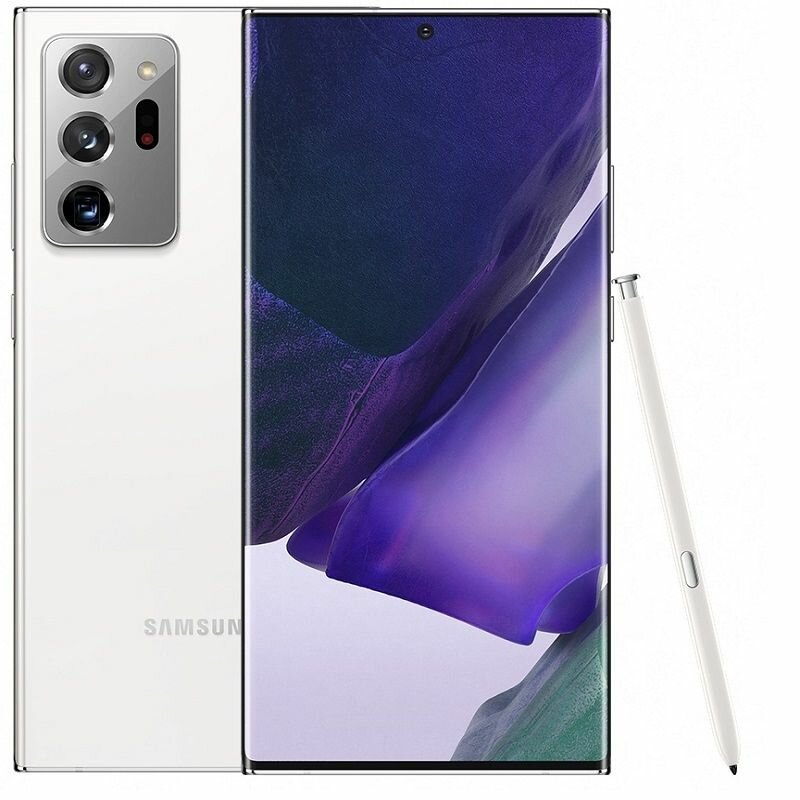 Смартфон Samsung Galaxy note 20 ultra Корейская версия,100% русифицированный 12/256 ГБ, белый