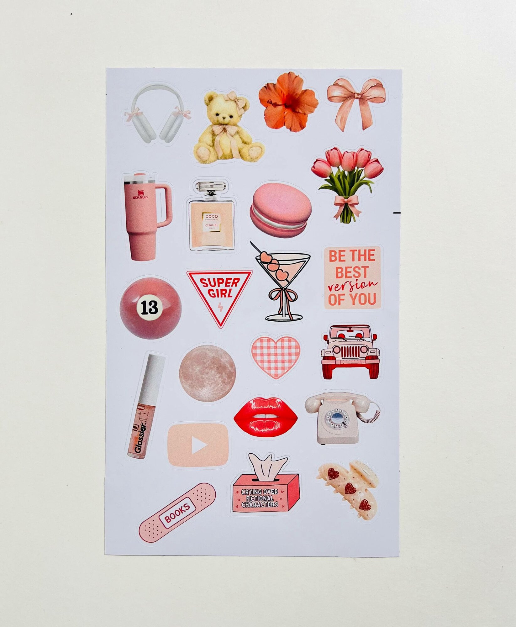 Наклейки виниловые для чехла смартфона, ноутбука, для скрапбукинга, глянцевая самоклеющая.