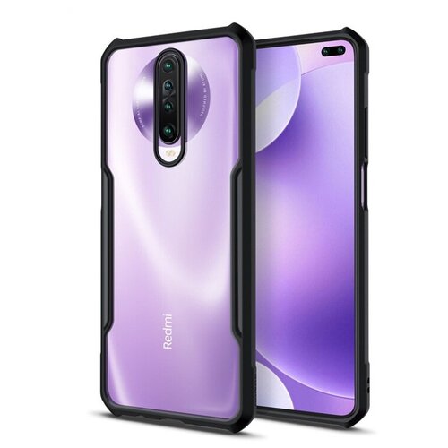 фото Чехол-бампер mypads для redmi k30 pro/xiaomi poco f2 pro/ xiaomi redmi k30 pro zoom 8/256gb противоударный усиленный ударопрочный черный