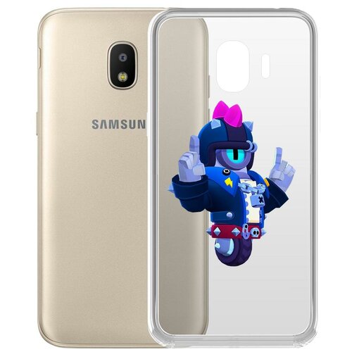 фото Чехол-накладка clear case brawl stars-дикий сту для samsung galaxy j2 (2018) (j250) krutoff group