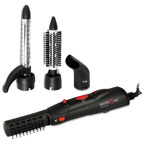 Фен щетка с 4 наcадками для укладки 1000 Вт C MAX-D1755 цвет - черный 157000₽