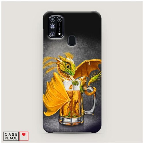 фото Чехол пластиковый samsung galaxy m31 алкоголь и дракон 4 case place
