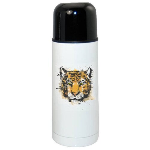 фото Термос coolpodarok животные краски тигр рисунок