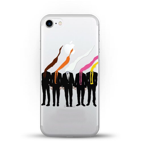 фото Силиконовый чехол псы на apple iphone se (2020) andy & paul